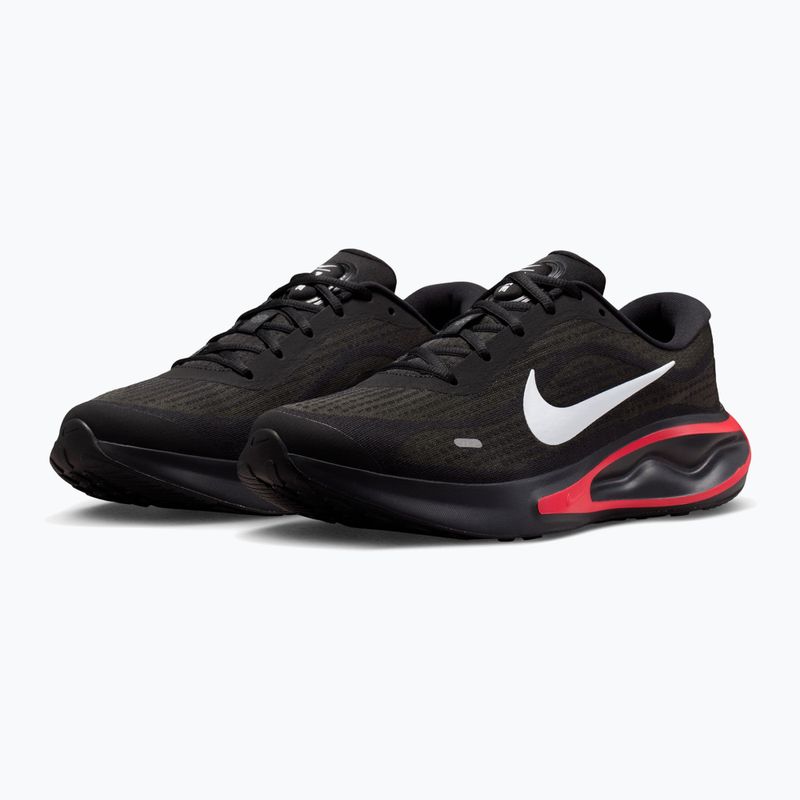 Férfi futócipők Nike Journey Run black/dark smoke grey/red orbit/white 3