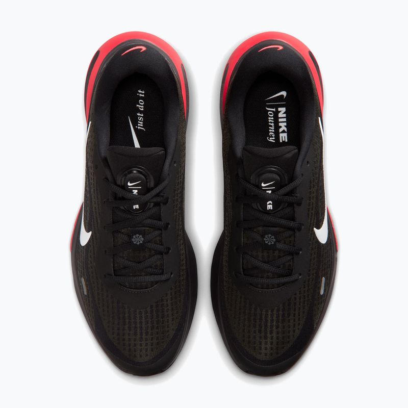 Férfi futócipők Nike Journey Run black/dark smoke grey/red orbit/white 5