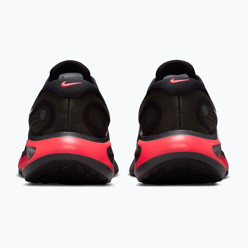 Férfi futócipők Nike Journey Run black/dark smoke grey/red orbit/white 6