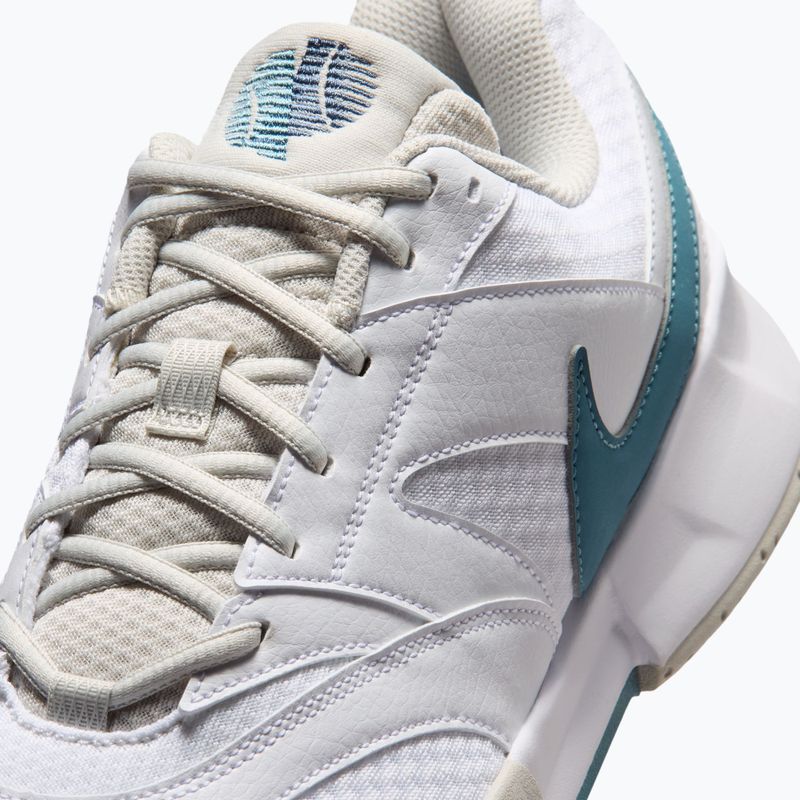 Férfi teniszcipő Nike Court Lite 4 White/Light Bone/New Slate/Smokey Blue 7