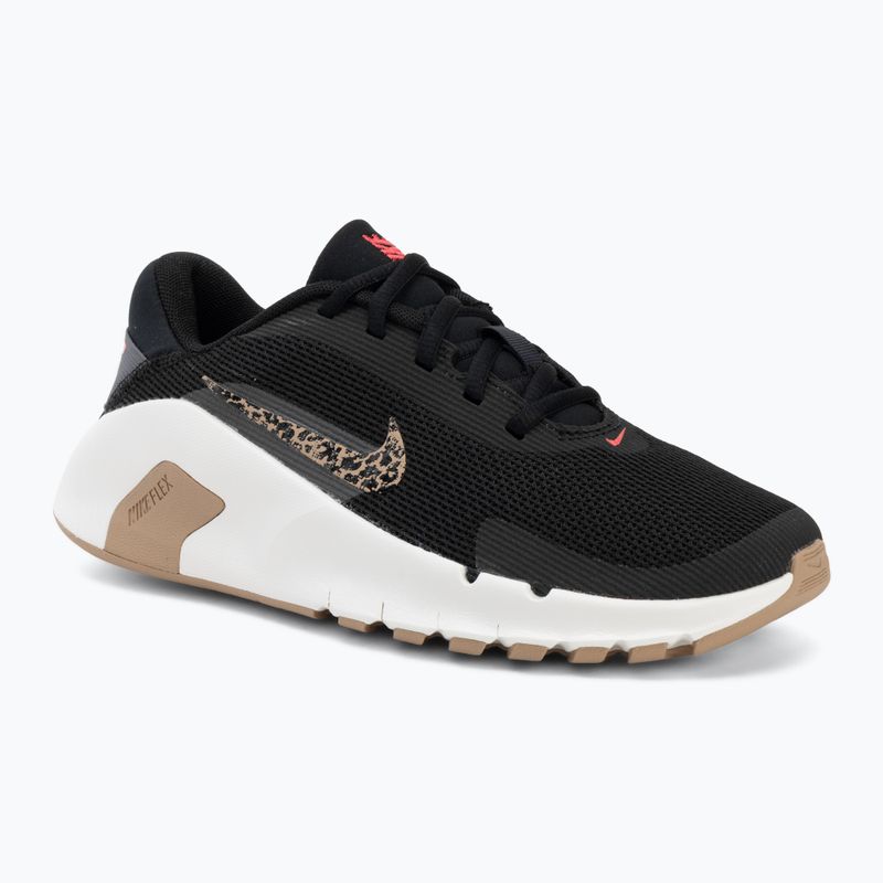 Női edzőcipők Nike Flex Train Print black/iron grey/sail/multi color