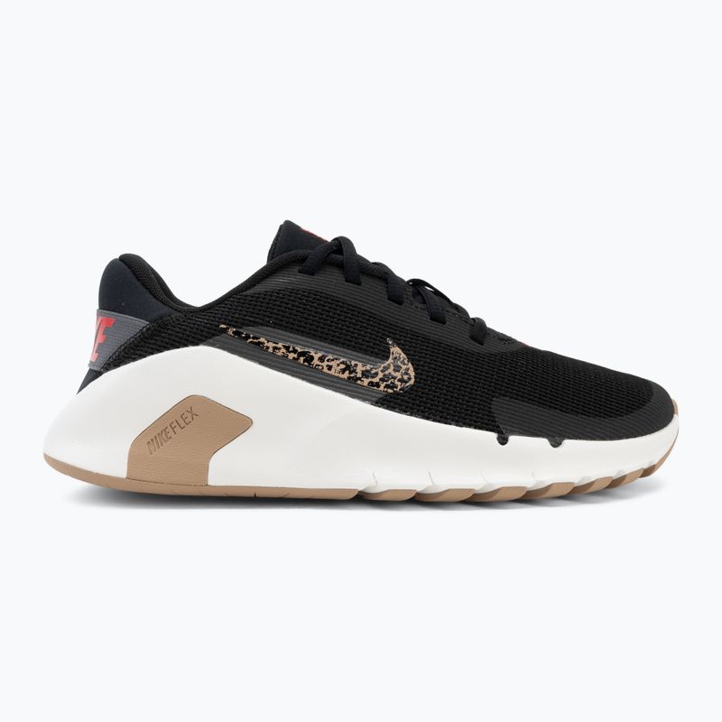 Női edzőcipők Nike Flex Train Print black/iron grey/sail/multi color 2