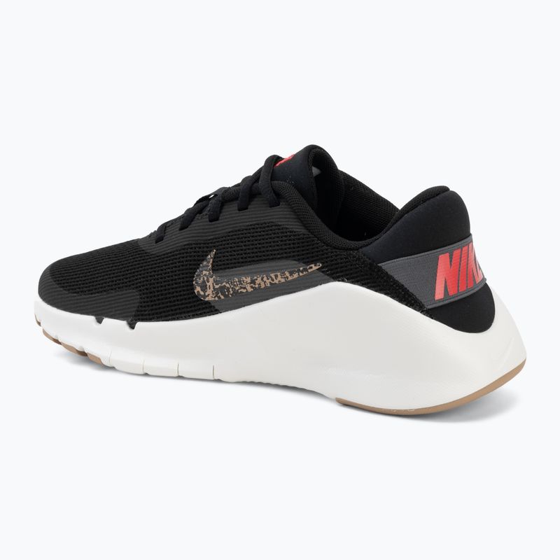 Női edzőcipők Nike Flex Train Print black/iron grey/sail/multi color 3