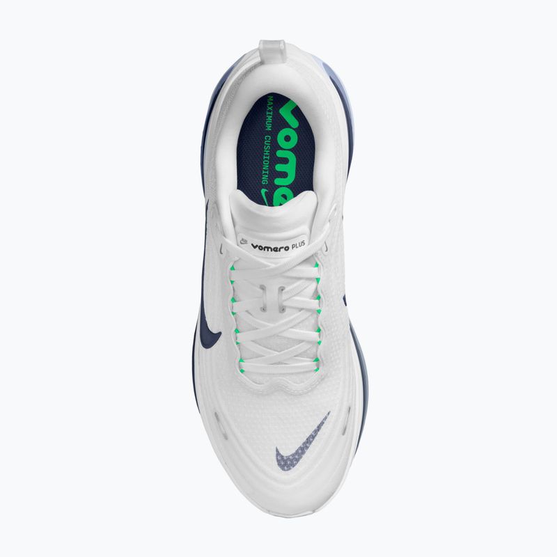 Férfi futócipők Nike Vomero Plus white/green spark/midnight navy 4