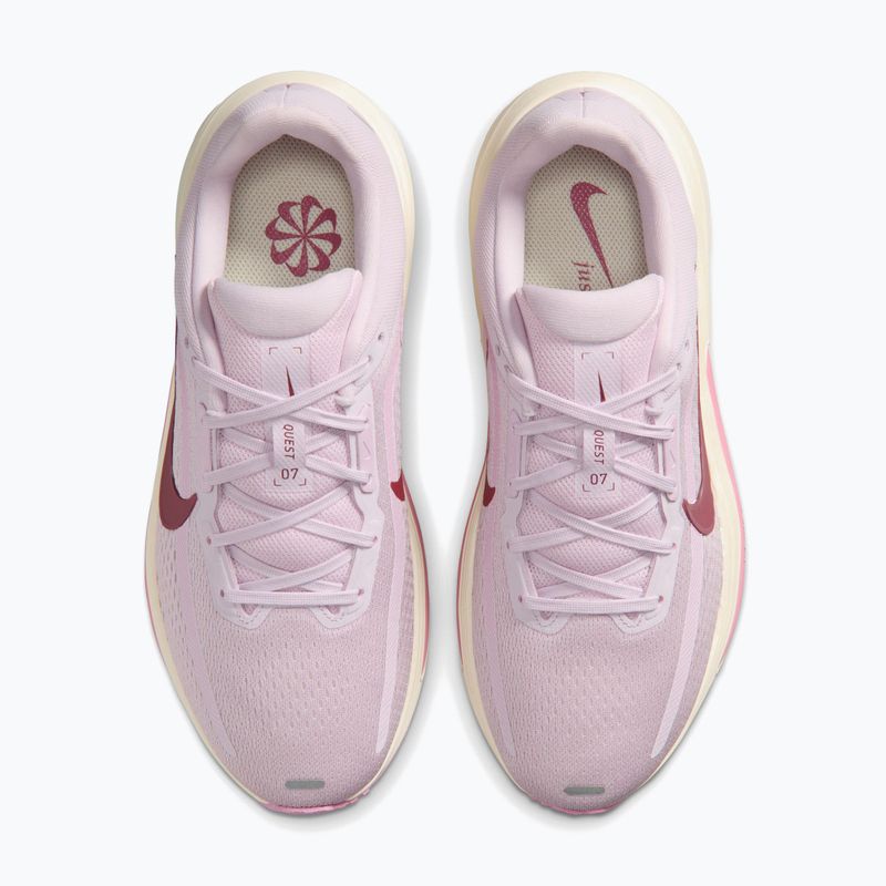 Női futócipők Nike Quest 7 bleached lilac/sail/pink rise/pink smoke 5