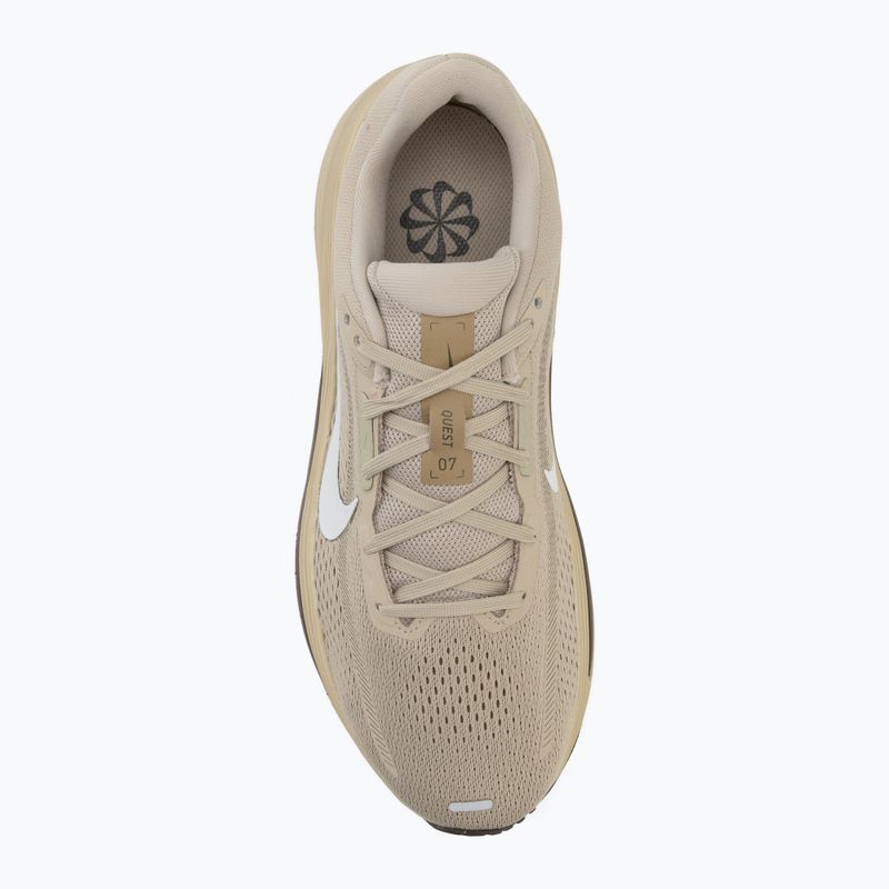 Férfi futócipők Nike Quest 7 desert khaki/dark hazel/filbert/sail 5