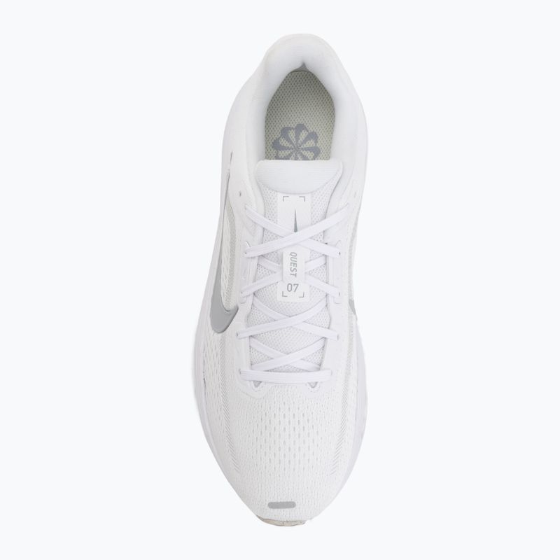 Férfi futócipők Nike Quest 7 white/vast grey/vast grey/wolf grey 5