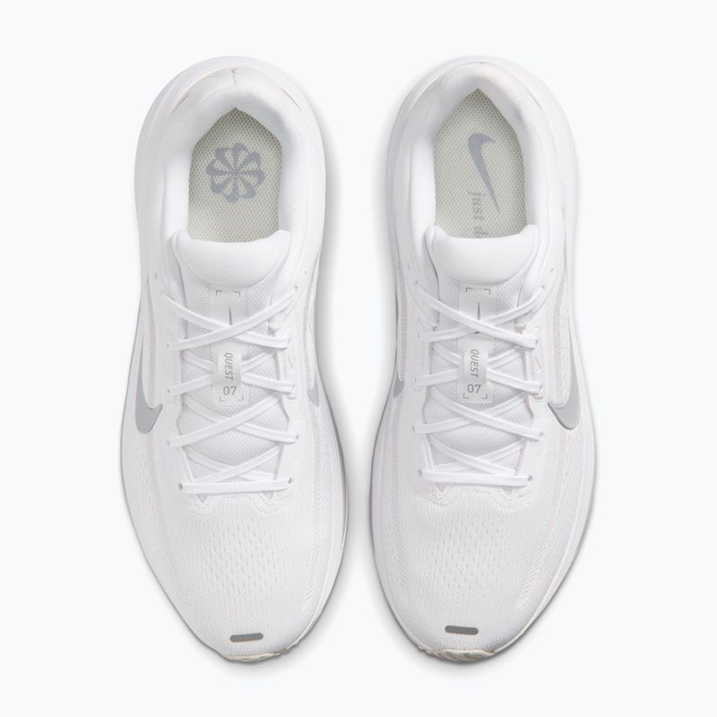 Férfi futócipők Nike Quest 7 white/vast grey/vast grey/wolf grey 5