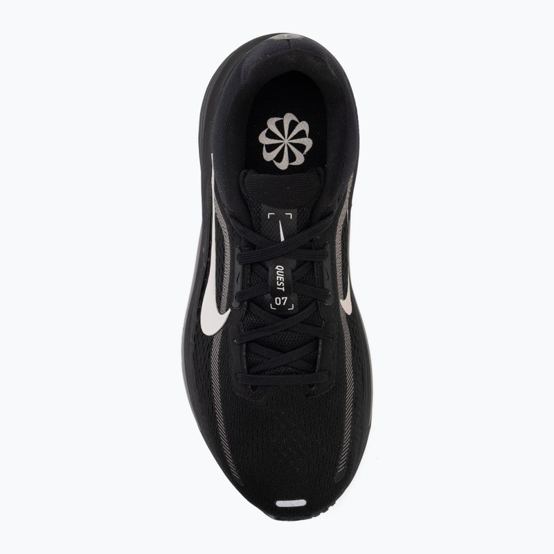 Női futócipők Nike Quest 7 black/taupe haze/silt red 5
