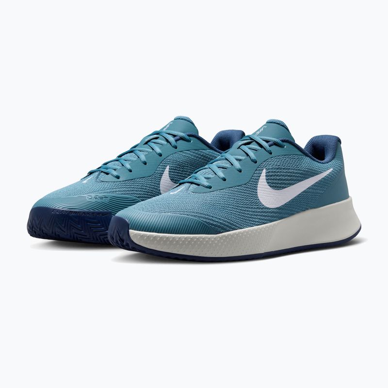 Férfi teniszcipő Nike Vapor Lite 3 Clay smokey blue/light bone/new slate/white 3