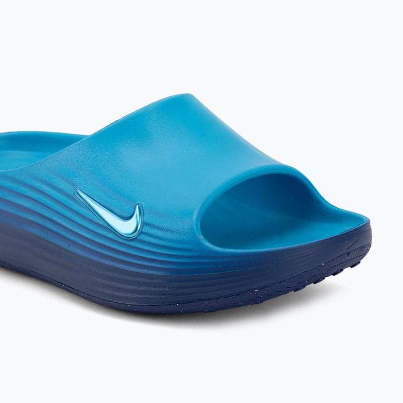 Férfi papucsok Nike ReactX Rejuven8 light current blue/light current blue 7