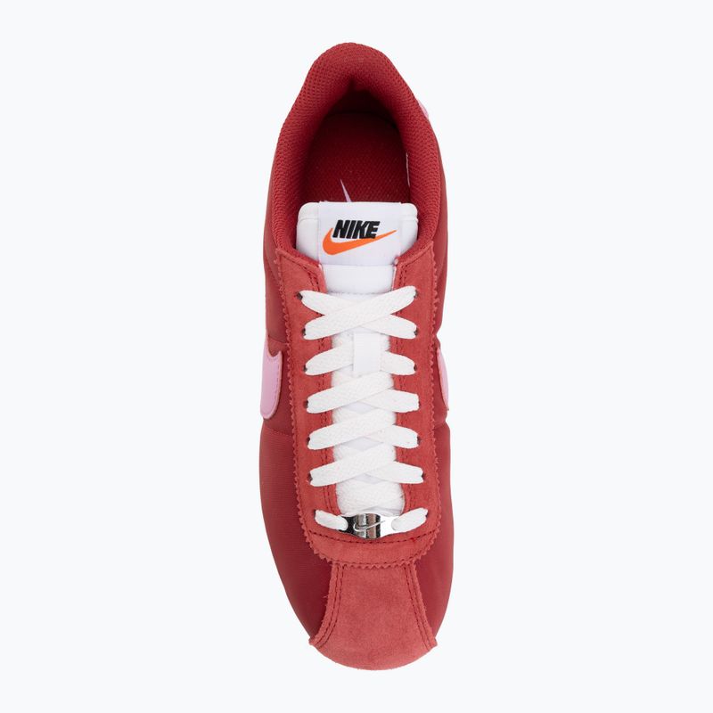 Női cipők Nike Cortez Textile tough red/white/safety orange/light magenta 5