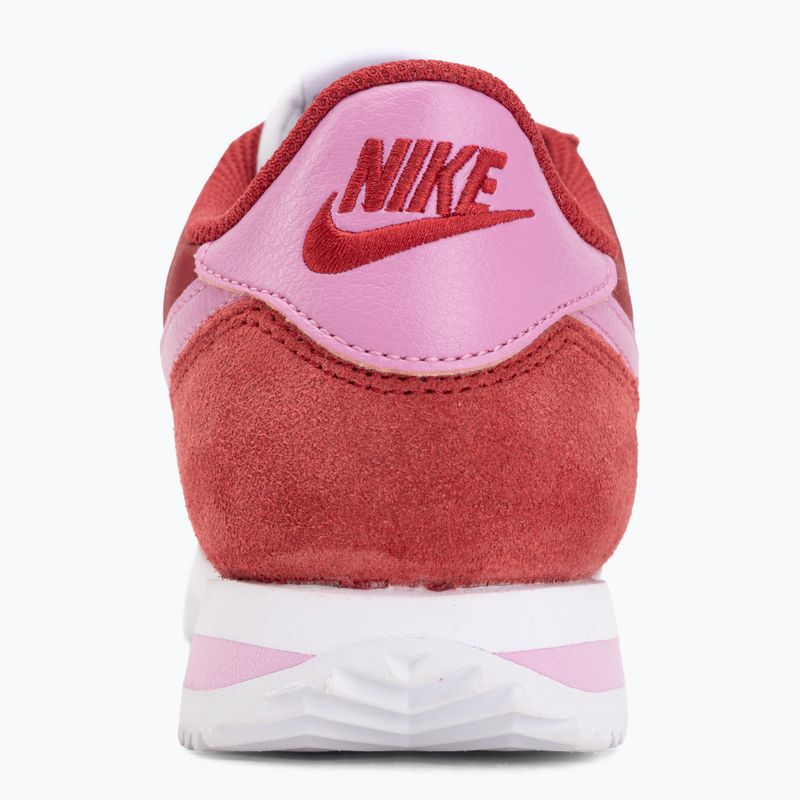 Női cipők Nike Cortez Textile tough red/white/safety orange/light magenta 6