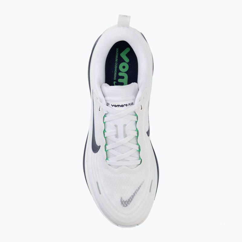 Férfi futócipők Nike Vomero Plus white/green spark/midnight navy 5