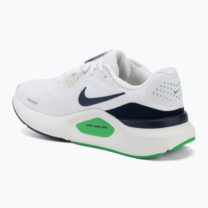 Férfi futócipők Nike Structure 26 white/green spark/midnight navy 3