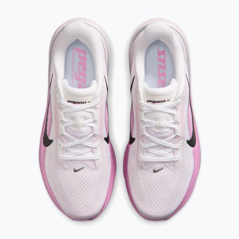 Női futócipők Nike Pegasus 42 white/light magenta/bleached lilac/black 5