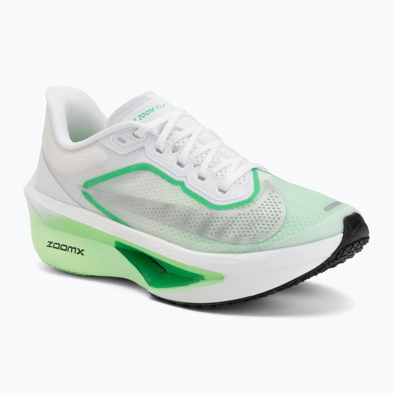 Női futócipők Nike Zoom Fly 6 white/illusion green/metallic silver