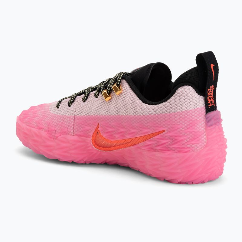 Férfi kosárlabda cipő Nike S.T. Charge pink foam/pink spell/soft yellow 3