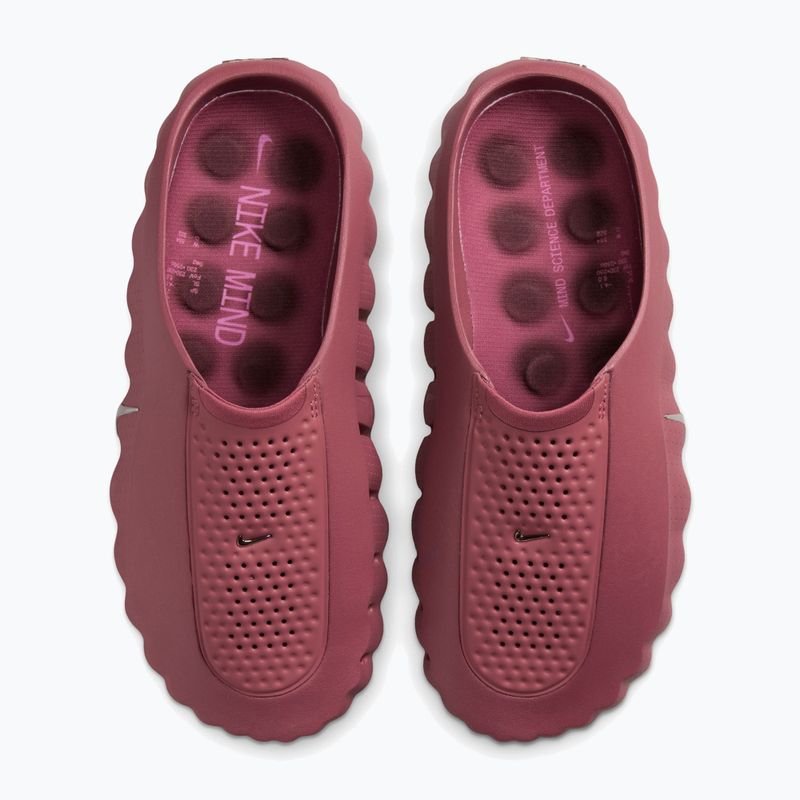 Női papucsok Nike Mind 001 Pink smoke/mystic dates/metallic silver 4