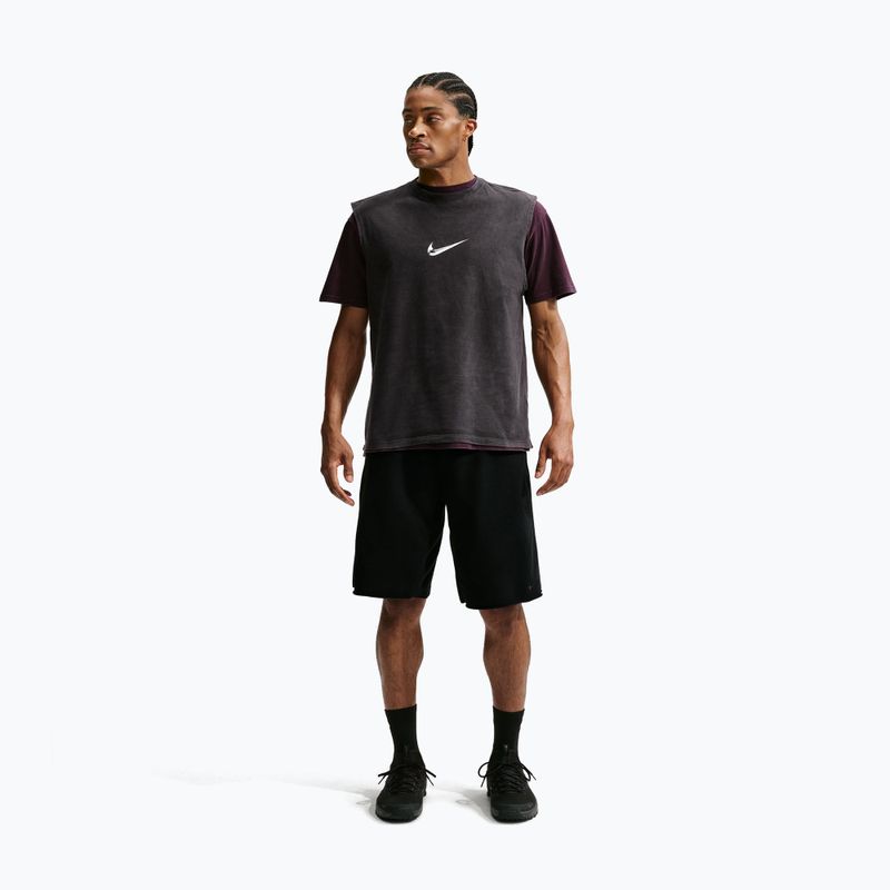 Férfi edző póló Nike Sleeveless T-Shirt black/white 7