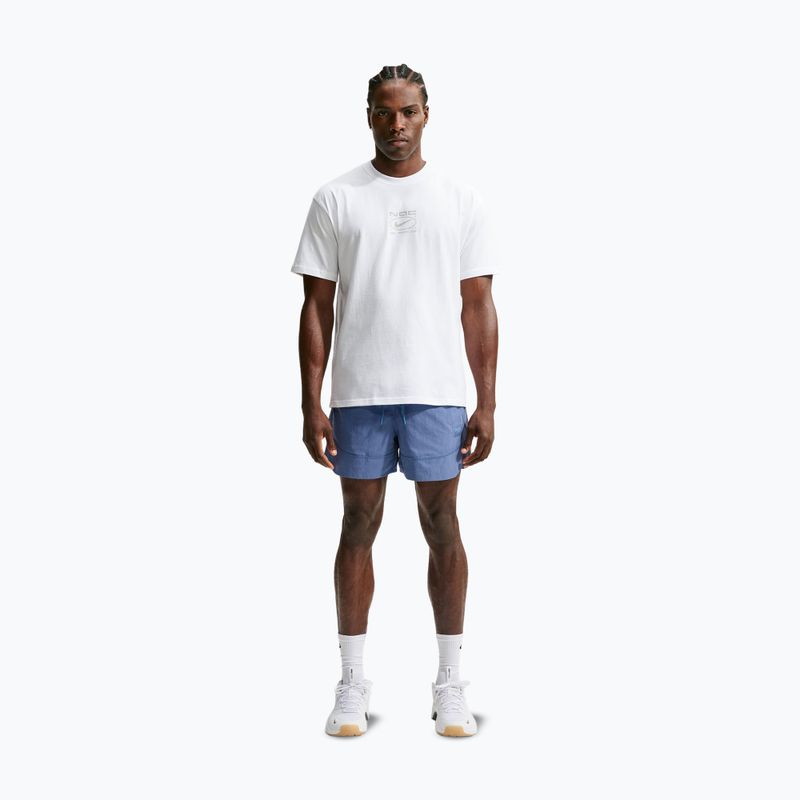 Férfi edző póló Nike N.A.C. white/ight smoke grey 7