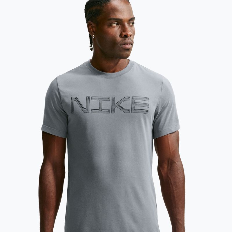 Férfi edző póló Nike Dri-FIT Training T-Shirt smoke grey/black 3