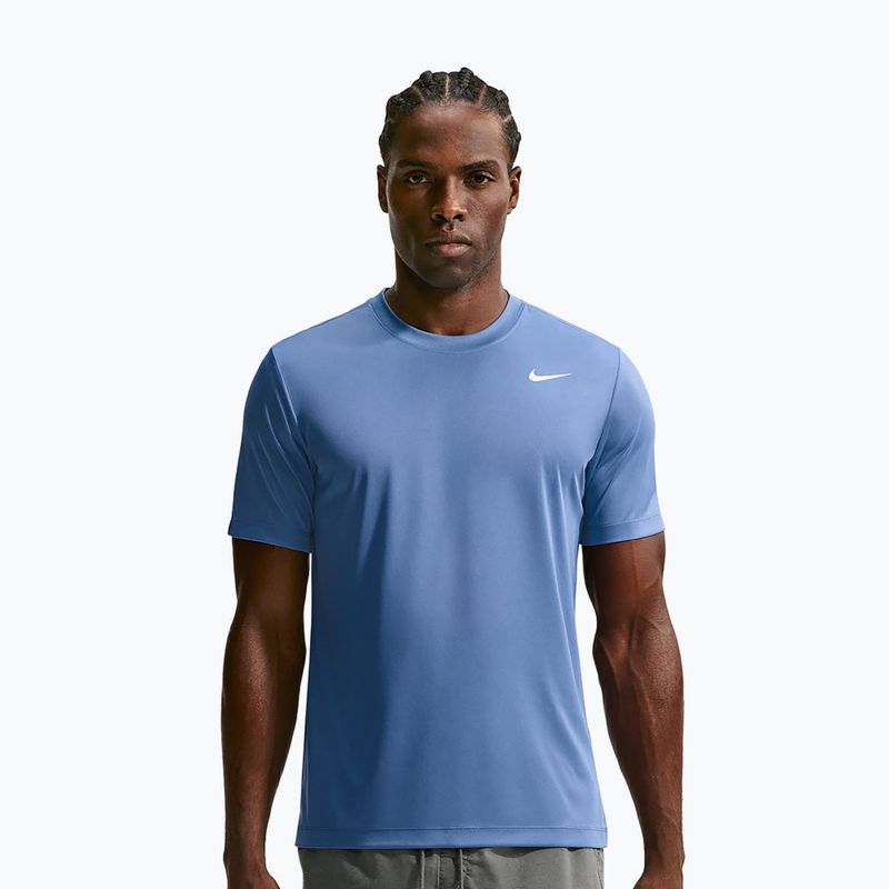 Férfi edző póló Nike Dri-FIT Training T-Shirt indigo storm/white