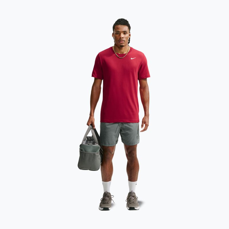Férfi edző póló Nike Dri-FIT tough red/white 2