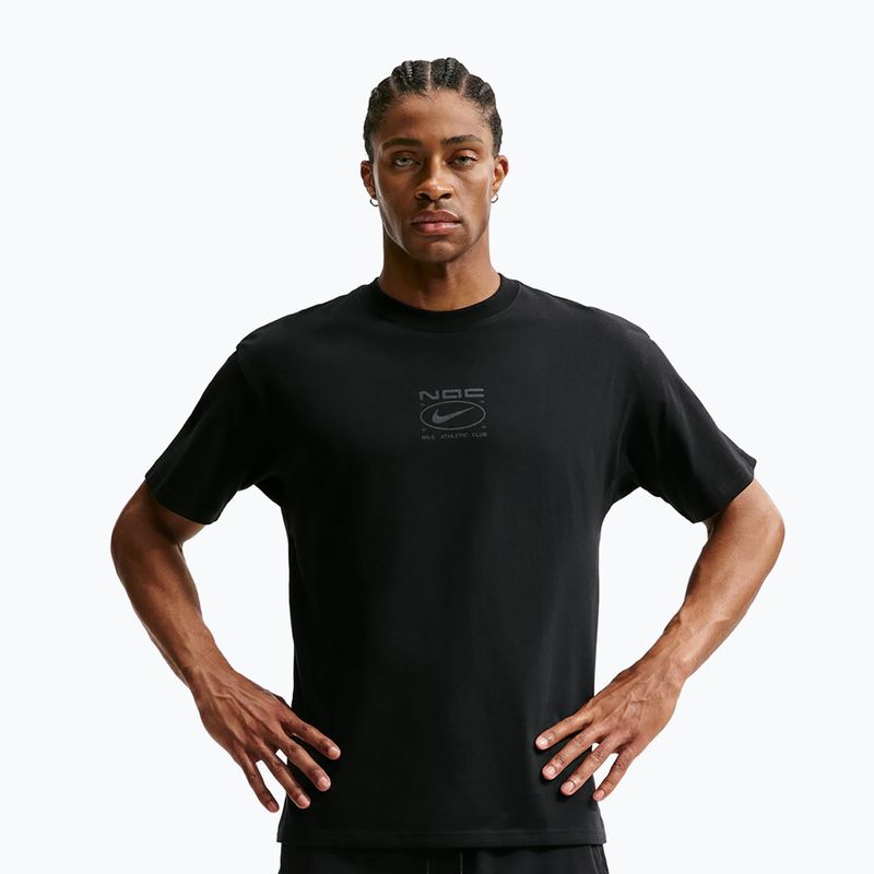 Férfi edző póló Nike N.A.C. black/black
