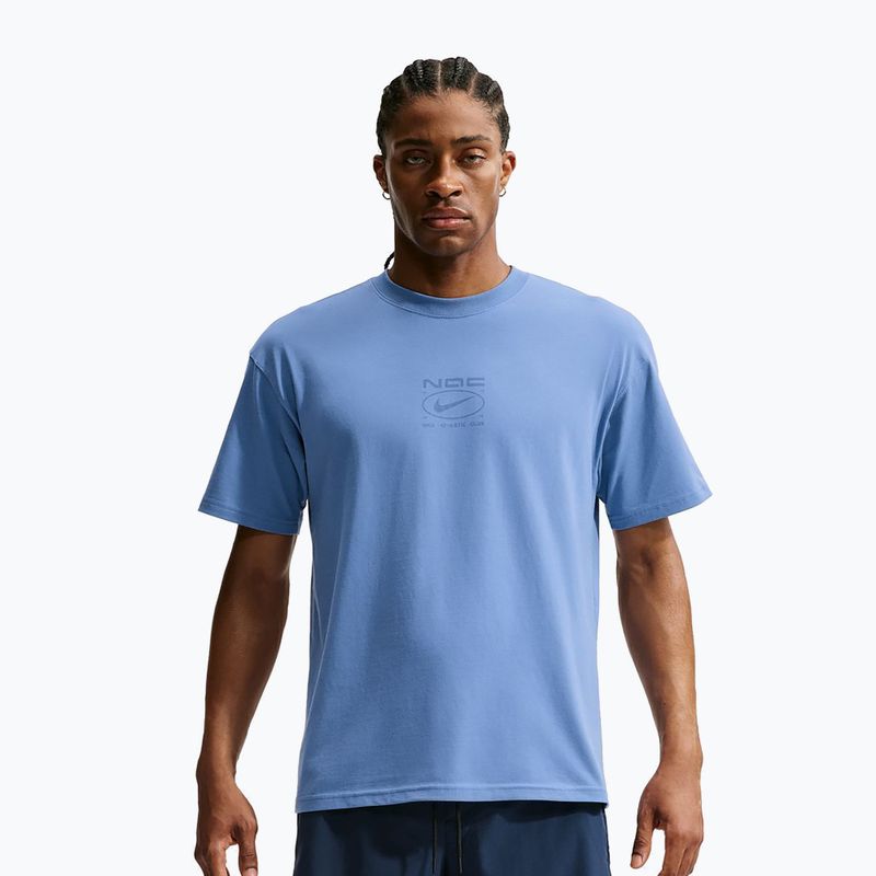 Férfi edző póló Nike N.A.C. indigo storm