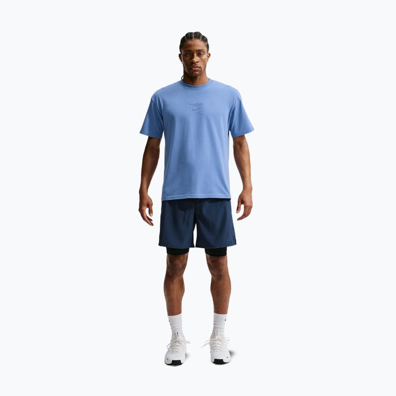 Férfi edző póló Nike N.A.C. indigo storm 7
