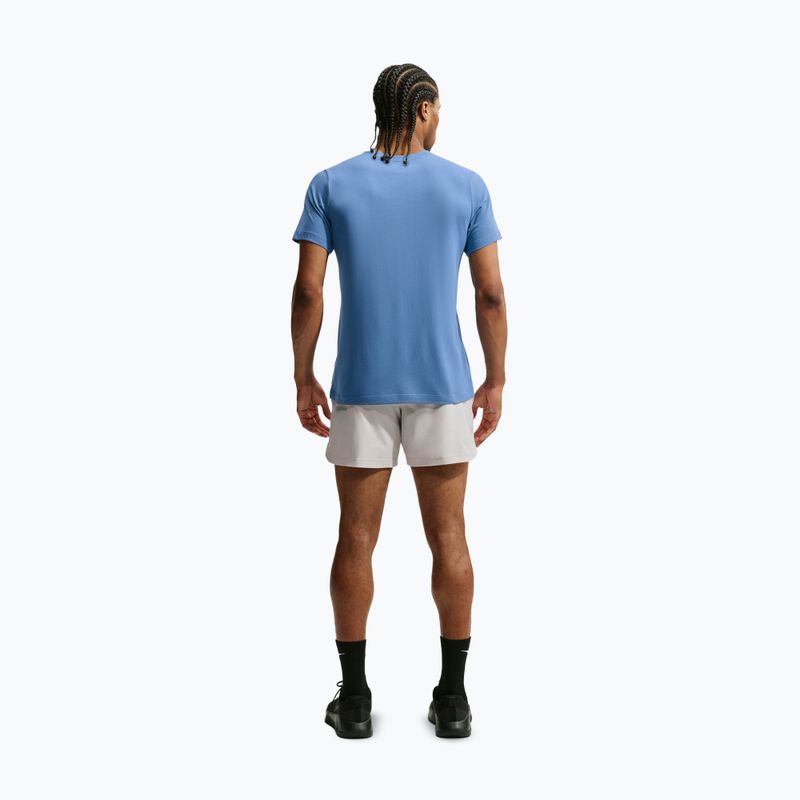 Férfi edző póló Nike Pro indigo storm/white 3