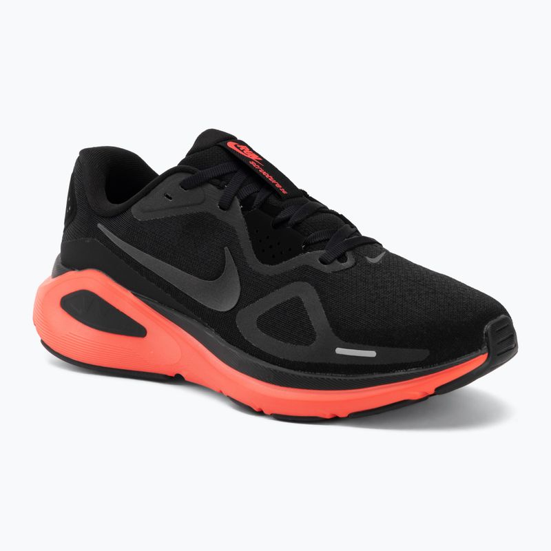 Férfi futócipők Nike Structure 26 black/bright crimson/metallic dark grey