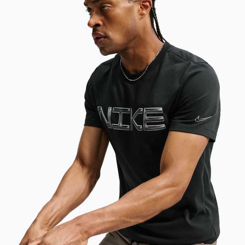 Férfi edző póló Nike Dri-FIT Training T-Shirt black/white 5