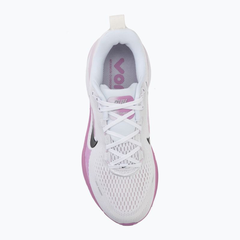 Nike Vomero 18 Wide női futócipő fehér/fehérített lila/világos magenta/fekete 5