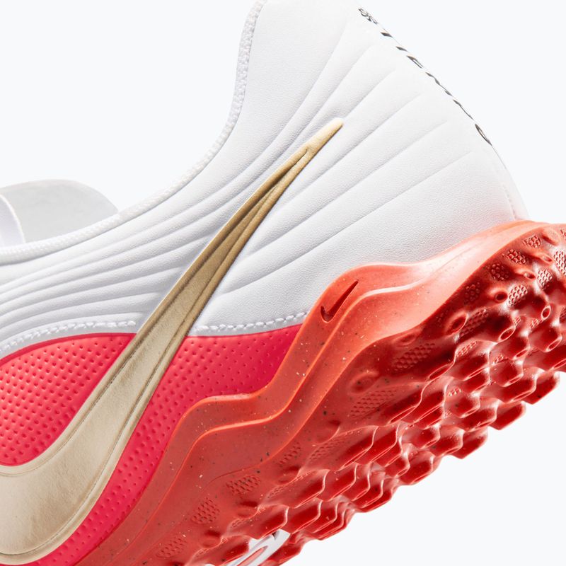 Férfi focicipők Nike Tiempo Maestro Club White/Bright Crimson/Blur 6