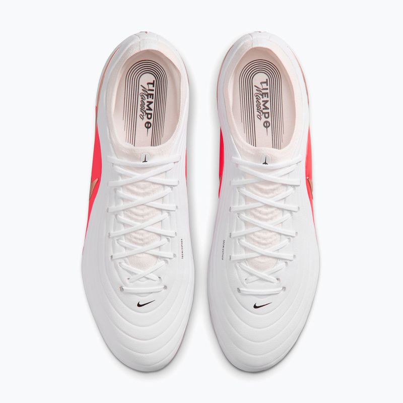 Férfi focicipők Nike Tiempo Maestro Elite White/Bright Crimson/Blur 3