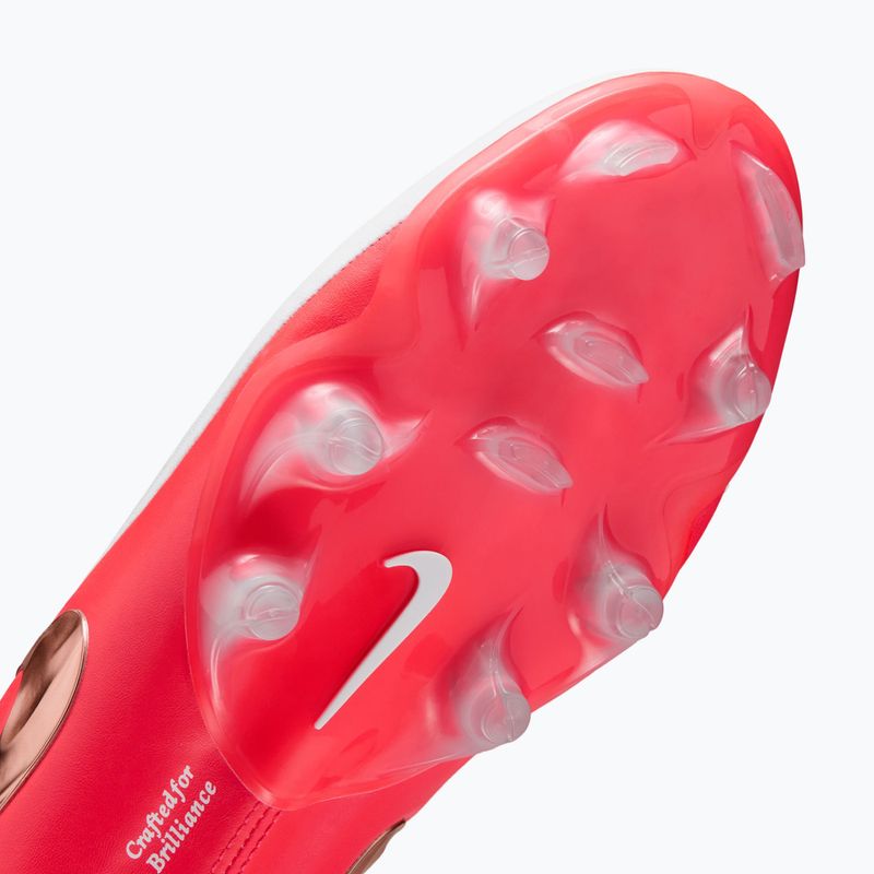 Férfi focicipők Nike Tiempo Maestro Elite White/Bright Crimson/Blur 5