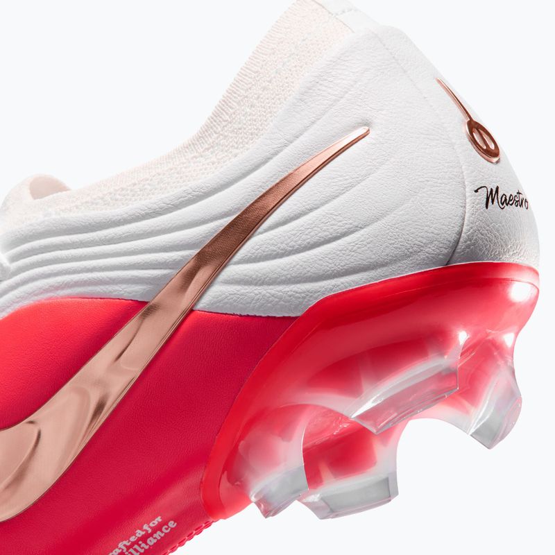 Férfi focicipők Nike Tiempo Maestro Elite White/Bright Crimson/Blur 7