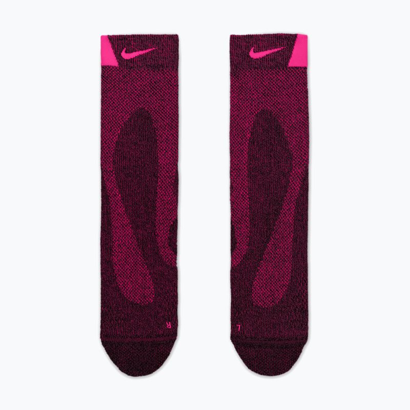 Zokni Nike Run Lightweight Micro Crew Black/Hyper Pink/Hyper Pink 2