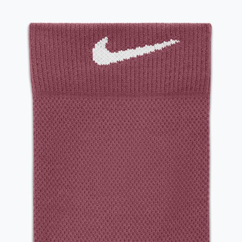 Zokni Nike Run Midweight Crew pink smoke/pink rise/white 4