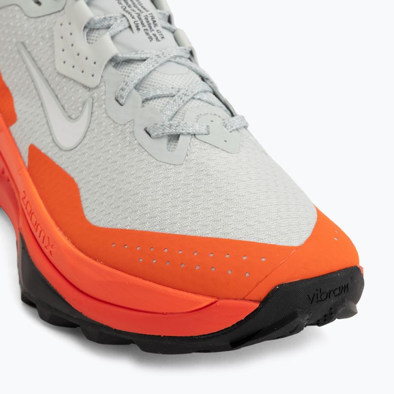 Férfi futócipők Nike ACG Zegama Trail GORE-TEX light silver/safety orange/summit white 7