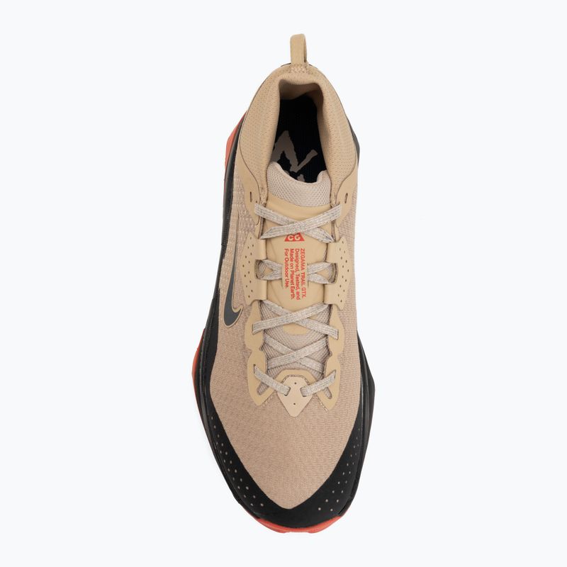 Férfi futócipők Nike ACG Zegama Trail GORE-TEX linen/light crimson/light orewood brown/black 5