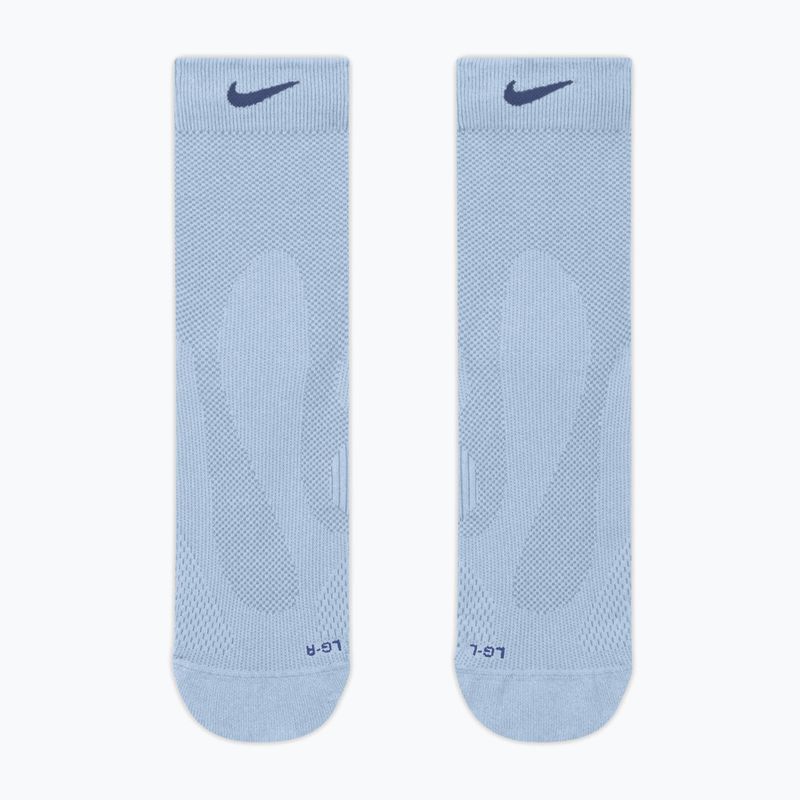 Zokni Nike Run Lightweight Crew hydrogen blue/mystic navy/mystic navy 2