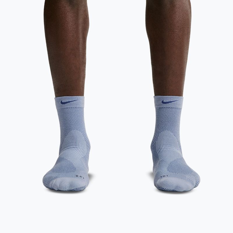 Zokni Nike Run Lightweight Micro Crew Hydrogen Blue/Mystic Navy/Mystic Navy 4