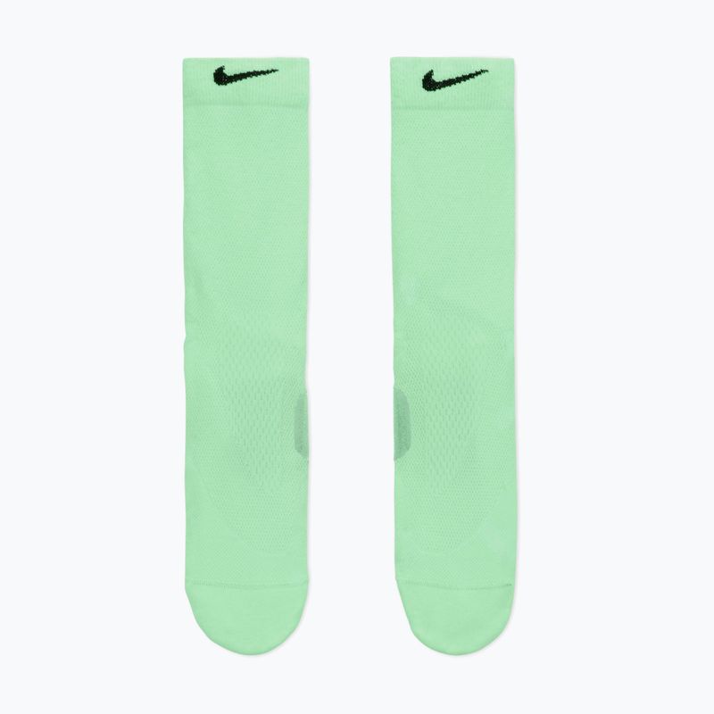 Zokni Nike Run Midweight Crew cucumber calm/black/black 2