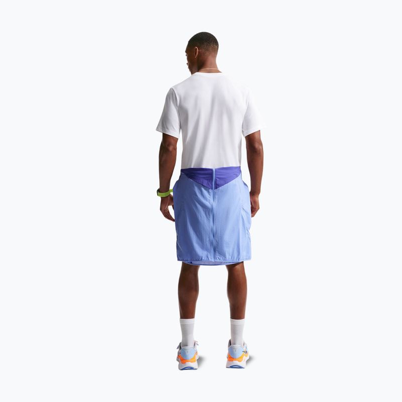 Férfi futó póló Nike Dri-Fit Running T-Shirt white/green spark 3