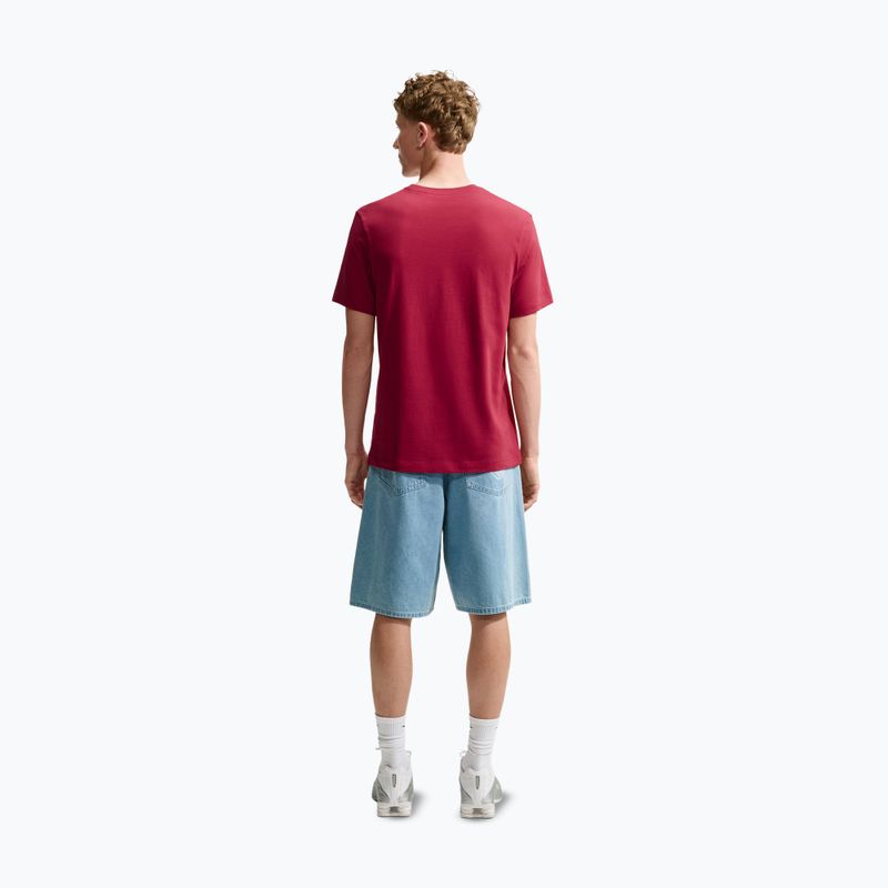 Férfi póló Nike Sportswear Club tough red/football blue 4