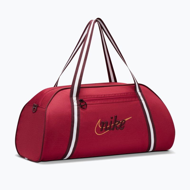 Női edzőtáska Nike Gym Club Retro 24 l tough red/mystic dates/mystic dates 2