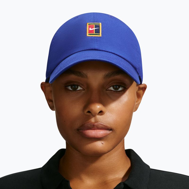 Teniszsapka Nike Club Old Royal 3